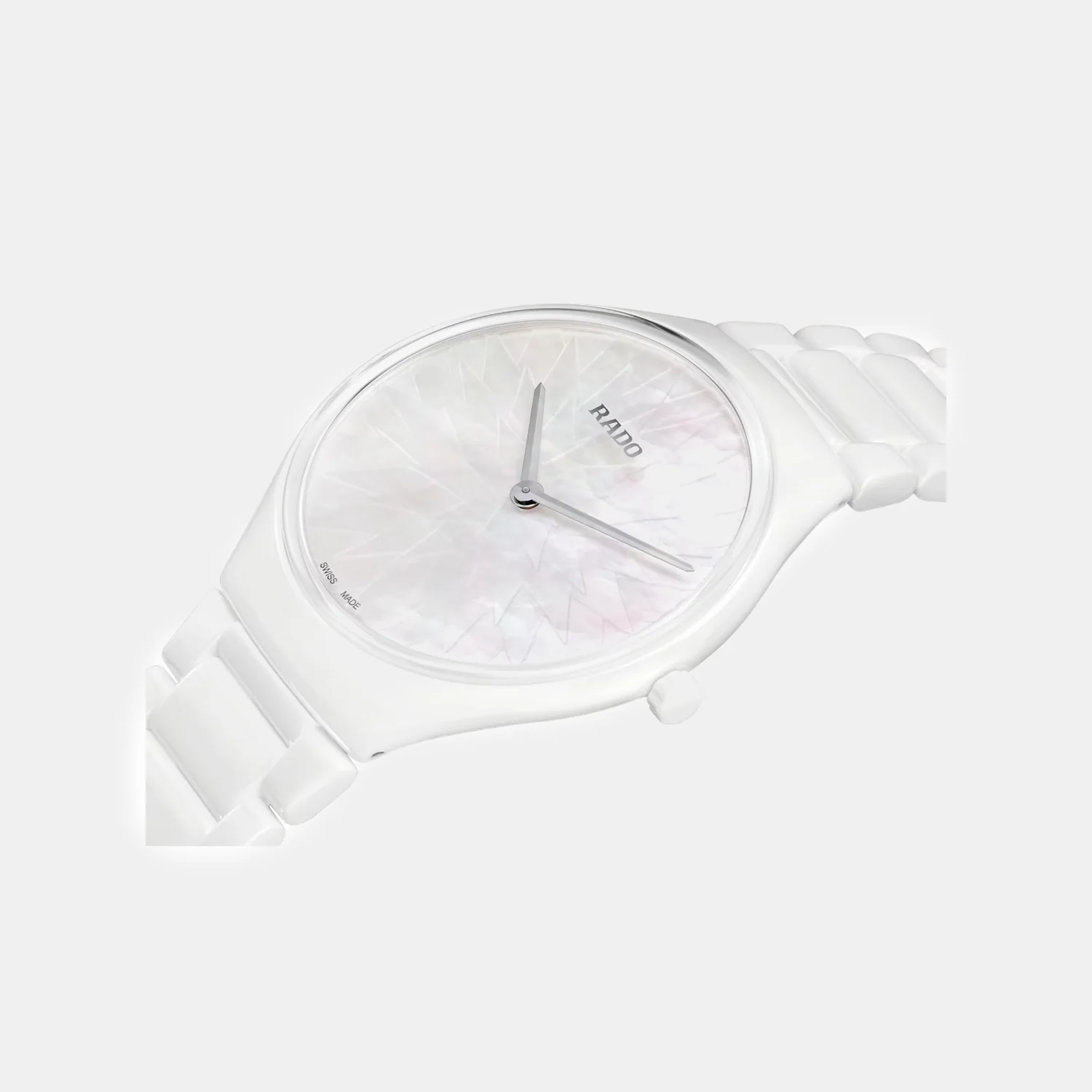 True Round Thinline X Great Gardens of the World Men Quartz White MOP Dial Ceramic Watch R27118902 - Image 3