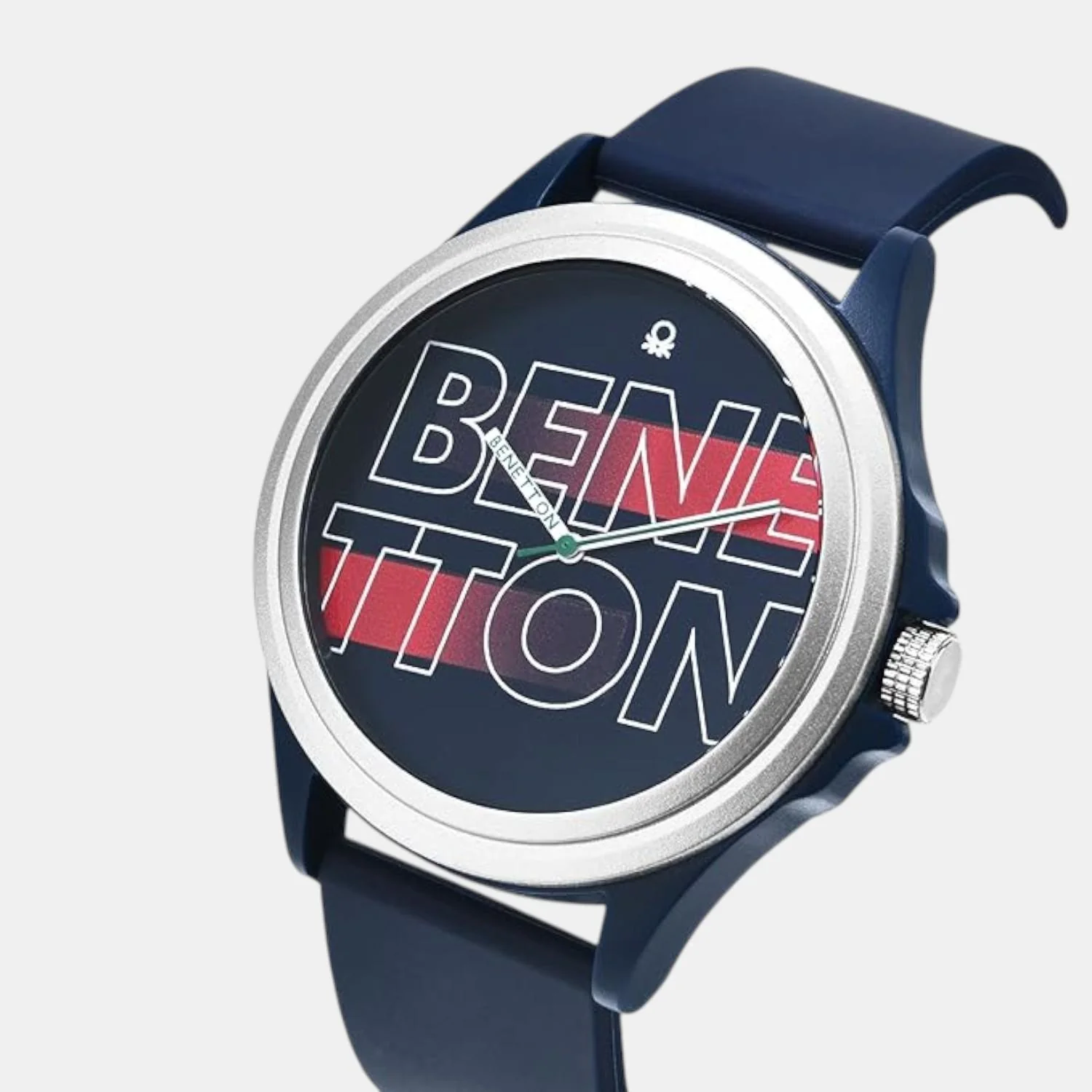 Iconic Men Quartz Blue Dial Analog Silicone Watch UWUCG0301 - Image 2