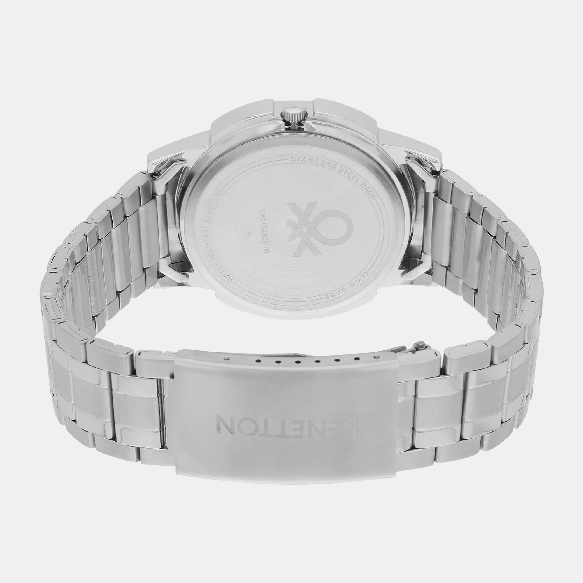 Iconic Men Quartz Blue Dial Analog Stainless Steel Watch UWUCG0805 - Image 3