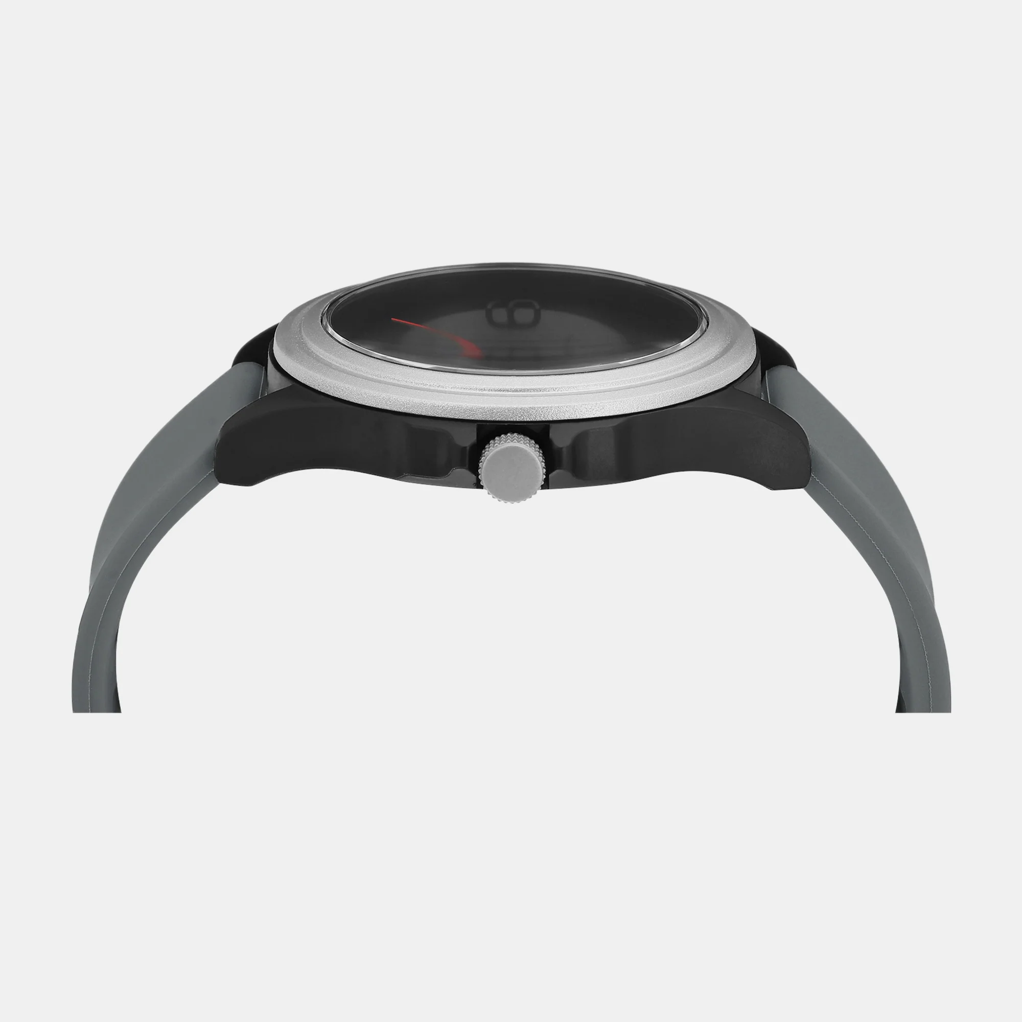 Iconic Men Quartz Grey Dial Analog Silicone Watch UWUCG0307 - Image 5