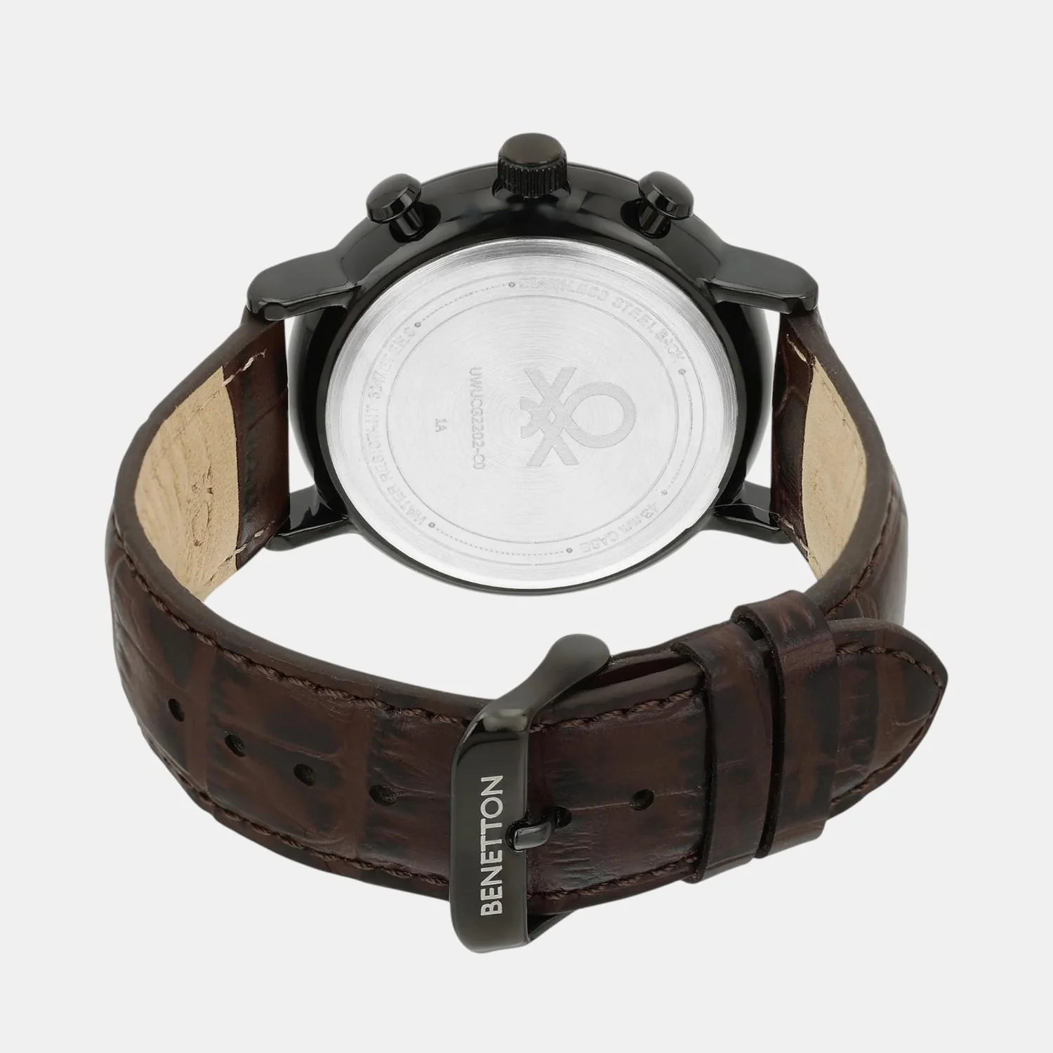 Signature Men Quartz Green Dial Multi-Function Leather Watch UWUCG2202 - Image 5