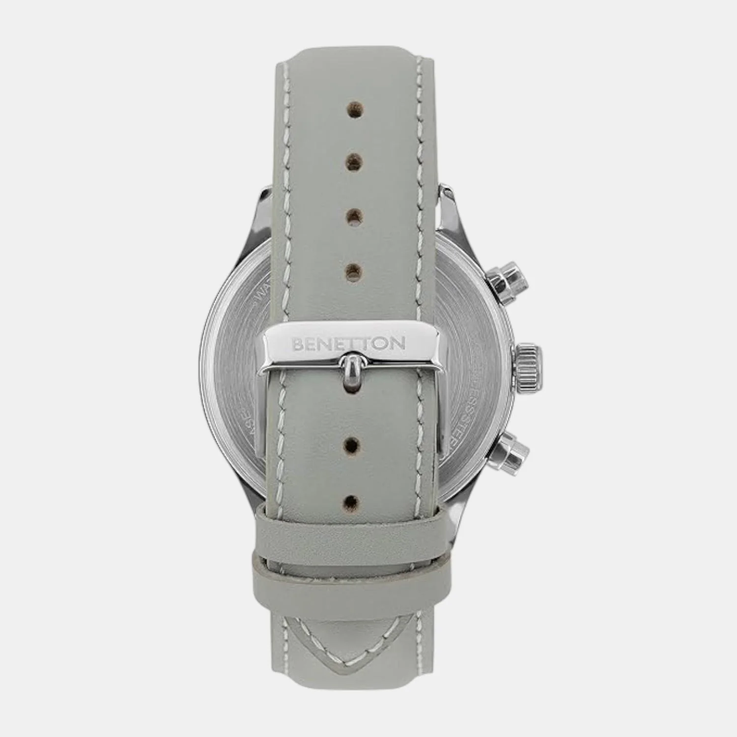Signature Men Quartz Silver Dial Multi-Function Leather Watch UWUCG2400 - Image 4