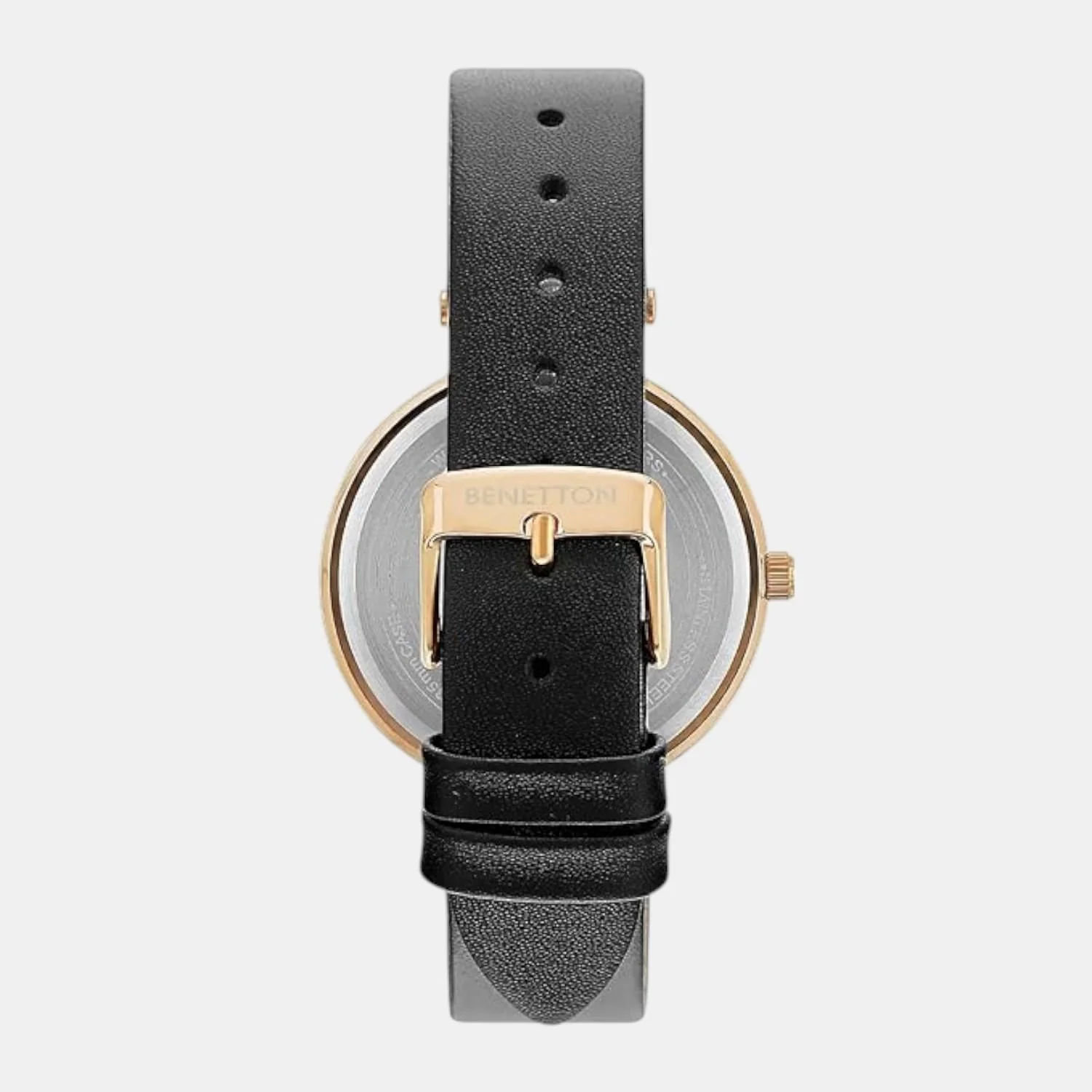 Signature Women Quartz Black Dial Multi-Function Leather Watch UWUCL1006 - Image 5