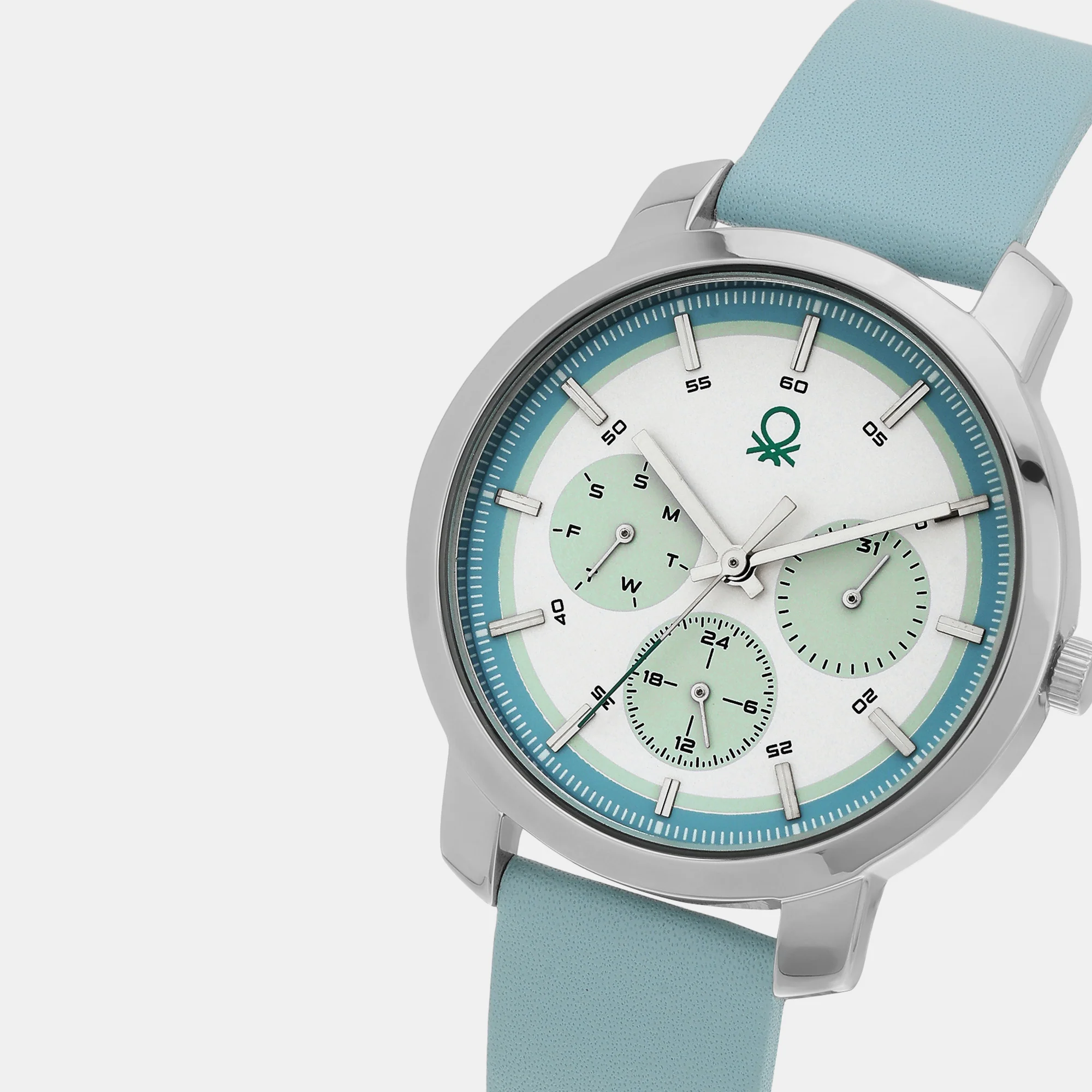 Signature Women Quartz Blue Dial Analog Leather Watch UWUCL0500 - Image 2
