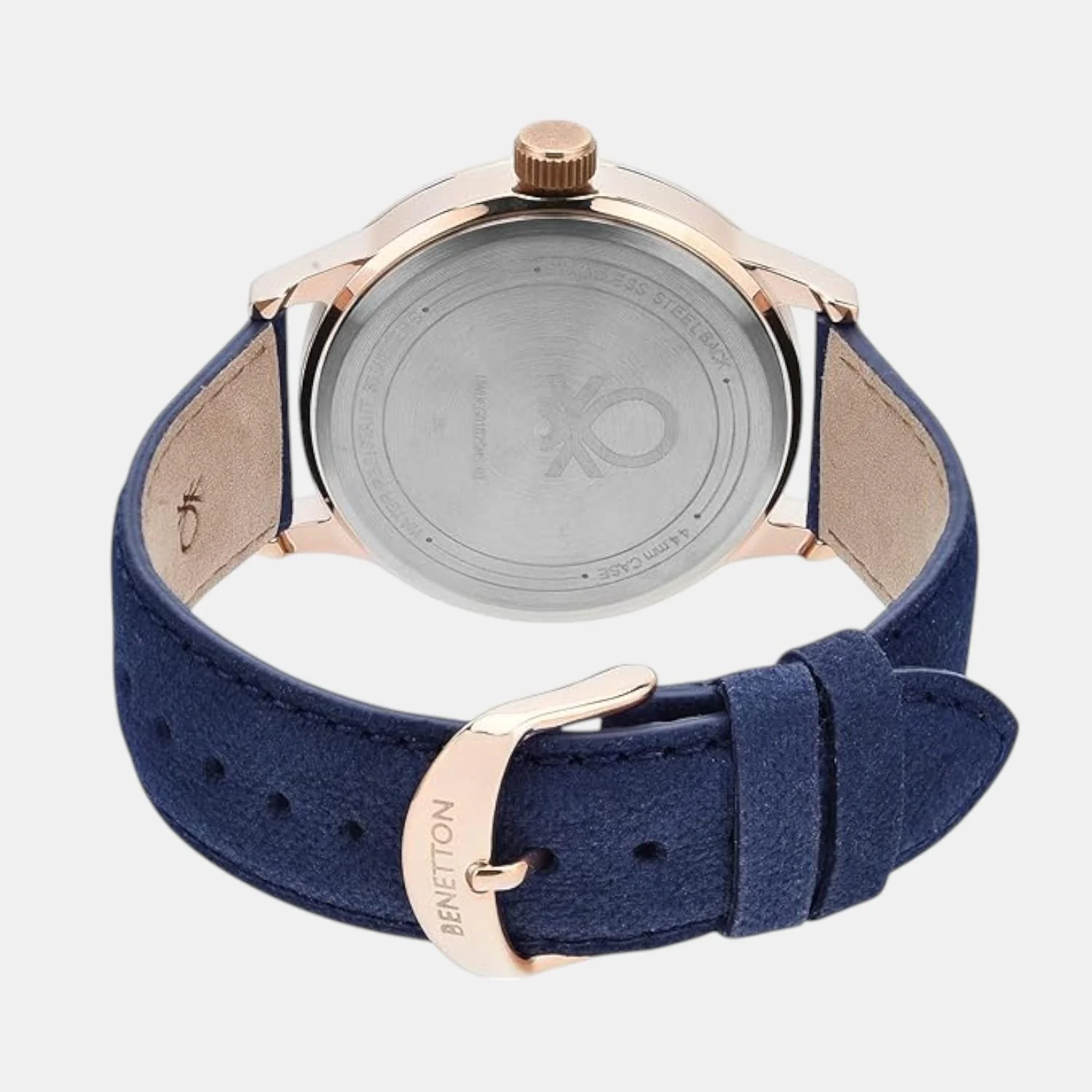Social Men Quartz Blue Dial Analog Leather Watch UWUCG0102 - Image 4