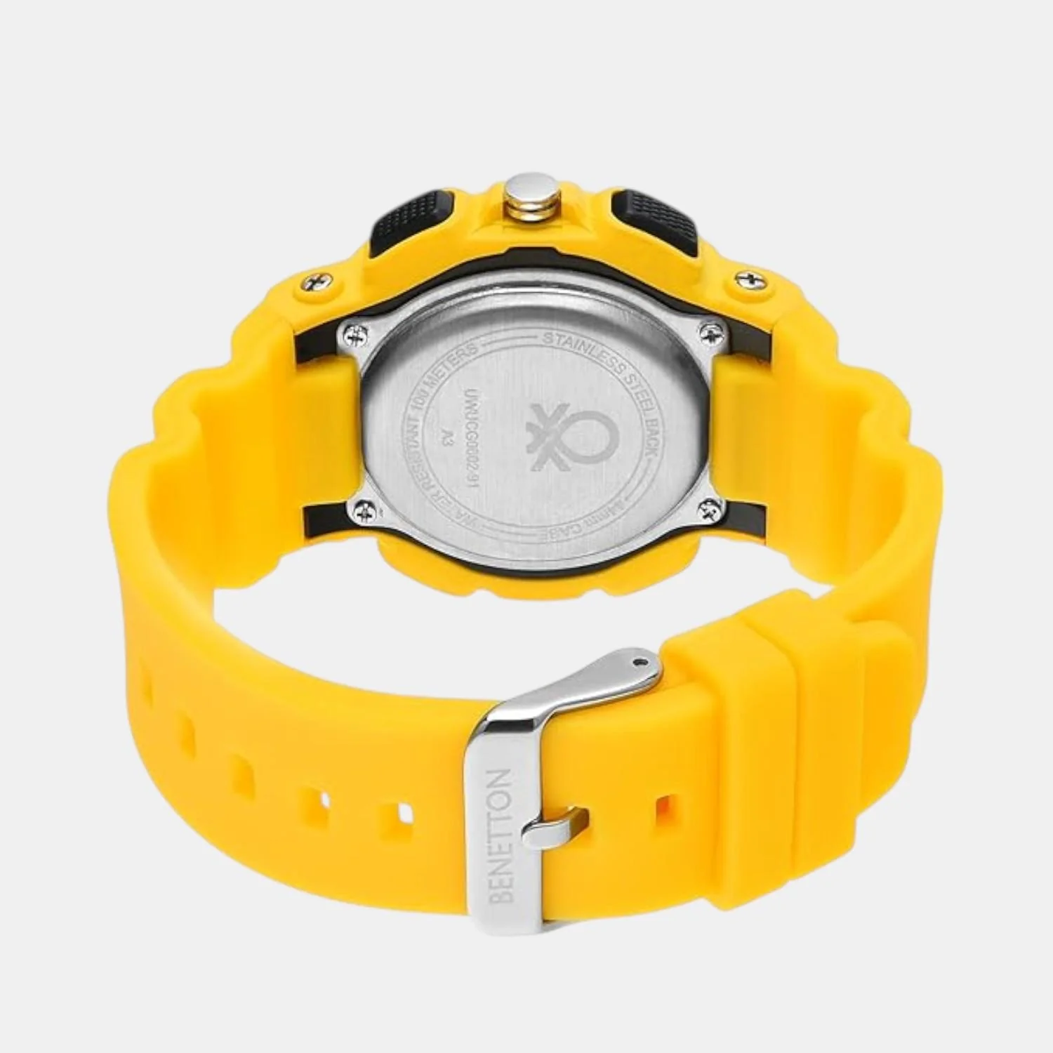 Sport Unisex Quartz White Dial Analog-Digital Silicone Watch UWUCG0602 - Image 4