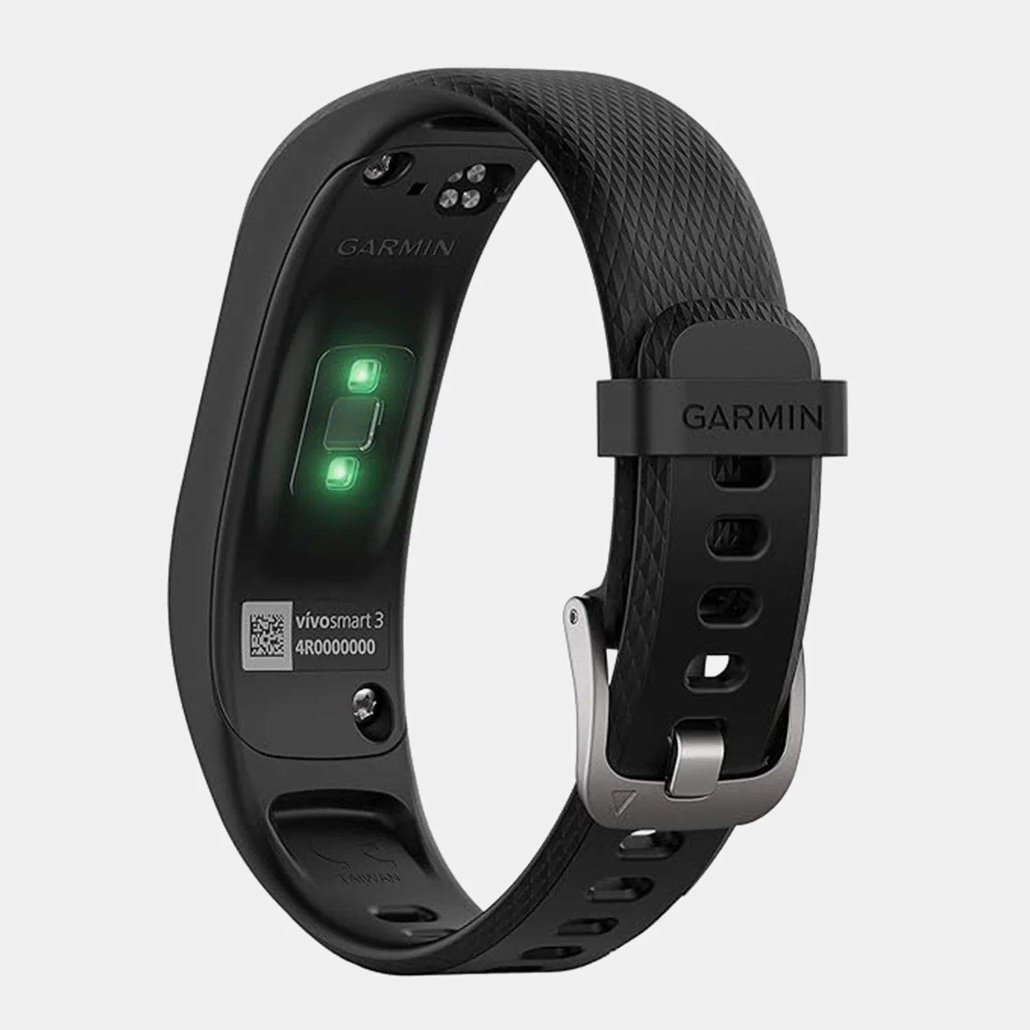 Unisex Processor Black Dial Amoled Silicone Watch Vívosmart 3 010-01755-03 - Image 4