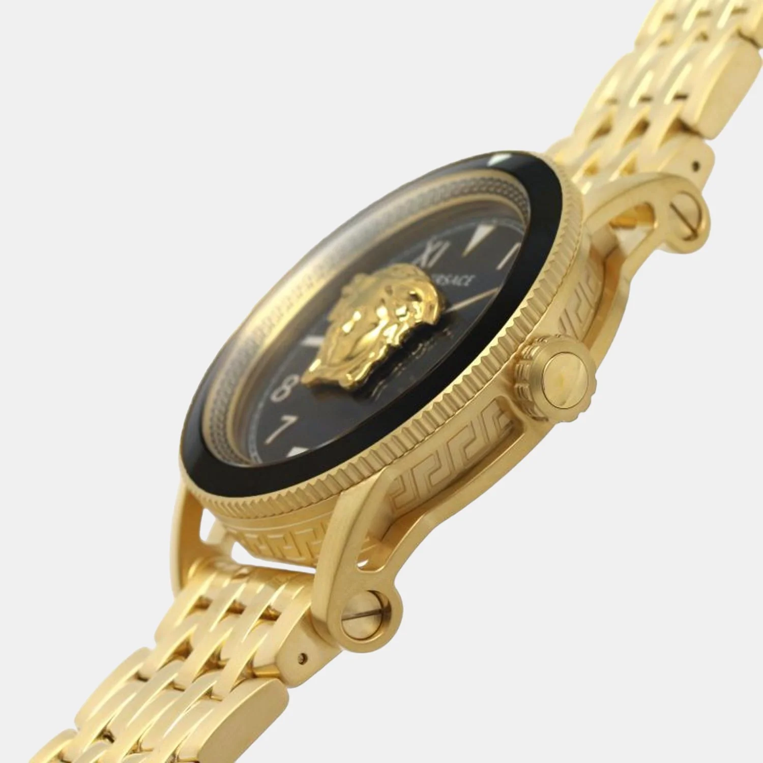 V-Palazzo Clark Men Quartz Black Dial Analog Stainless Steel Watch VE2V00322 - Image 4