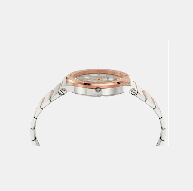 Greca Men Quartz Silver Dial Analog Stainless Steel Watch VEVI00923 - Image 3