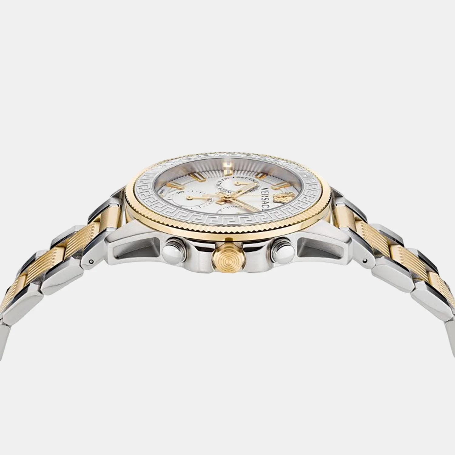 Greca Men Quartz Silver Dial Analog Stainless Steel Watch VE3J00522 - Image 3