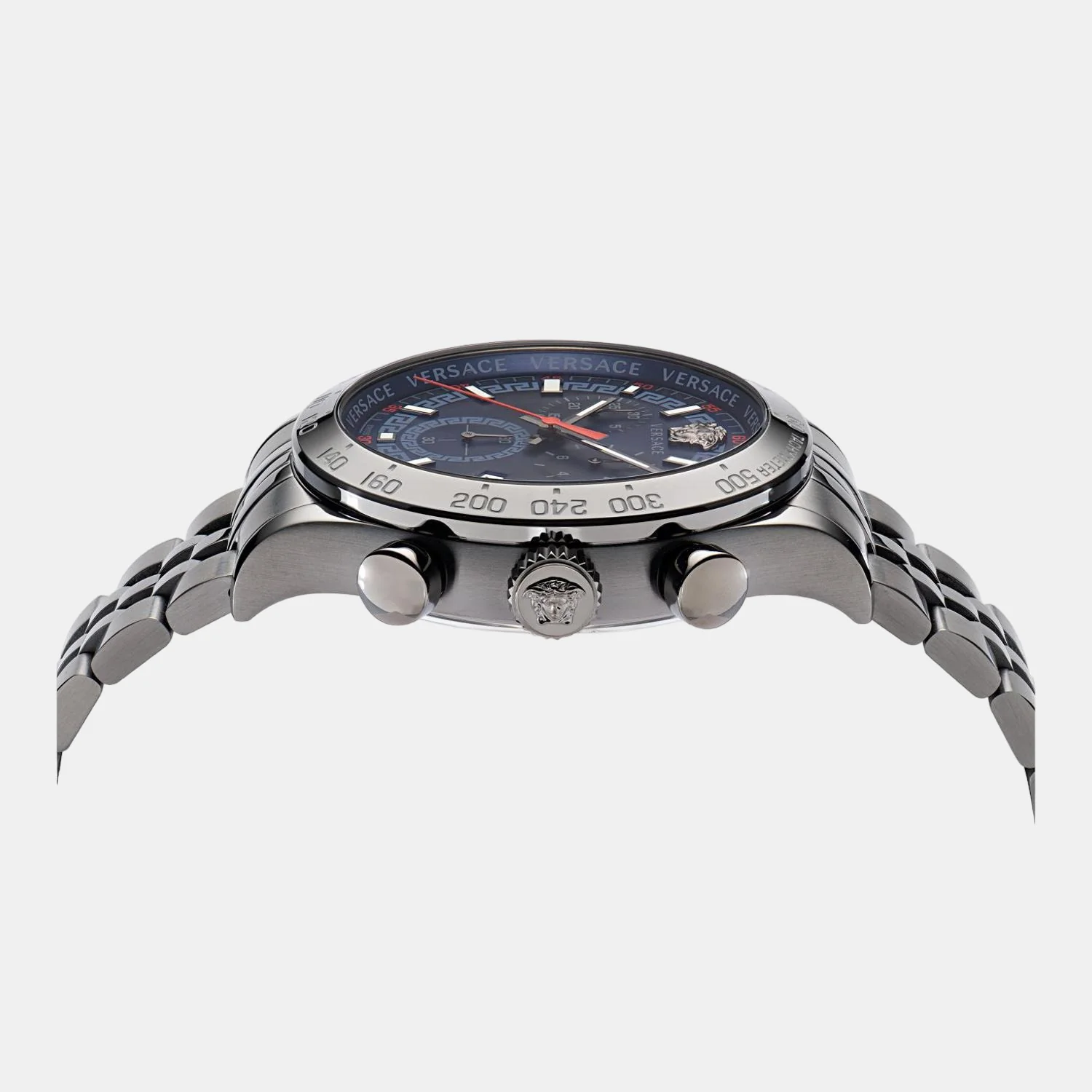 Hellenyium Men Quartz Blue Dial Chronograph Stainless Steel Watch VE2U00722 - Image 3