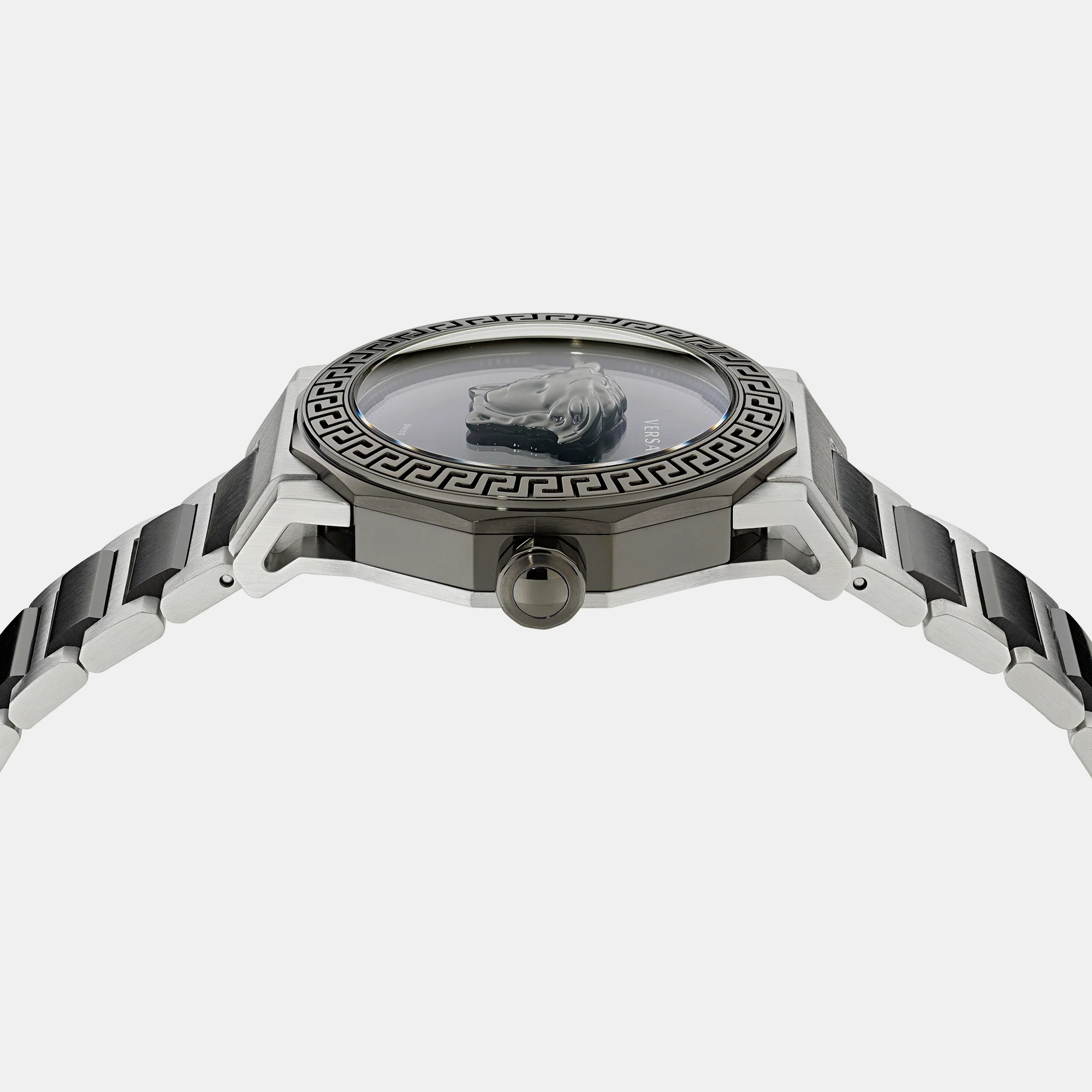 Medusa Deco Women Quartz Purple Dial Analog Stainless Steel Watch VE7B00523 - Image 2