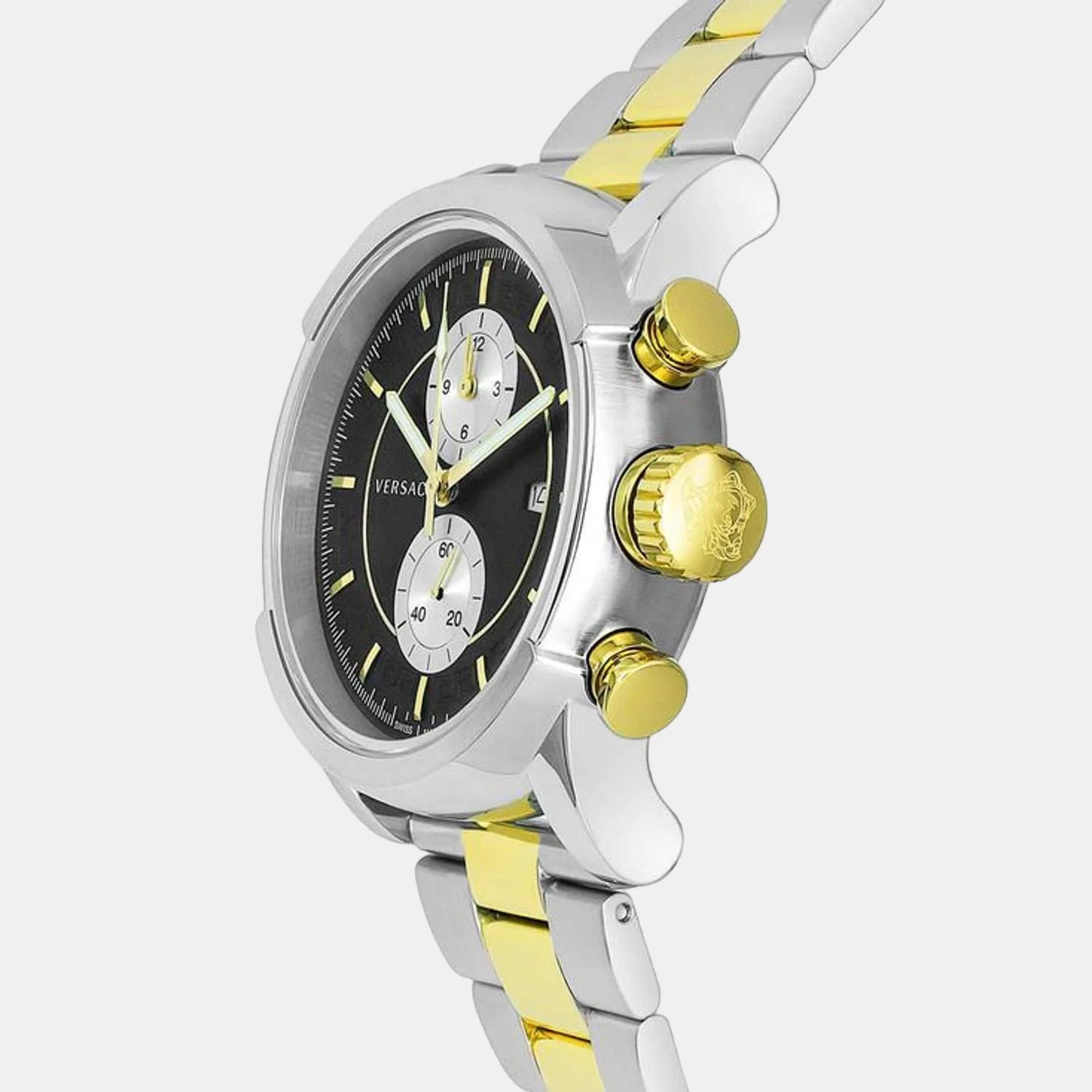 Men Quartz Black Dial Analog Stainless Steel Watch VEV400519 - Image 4