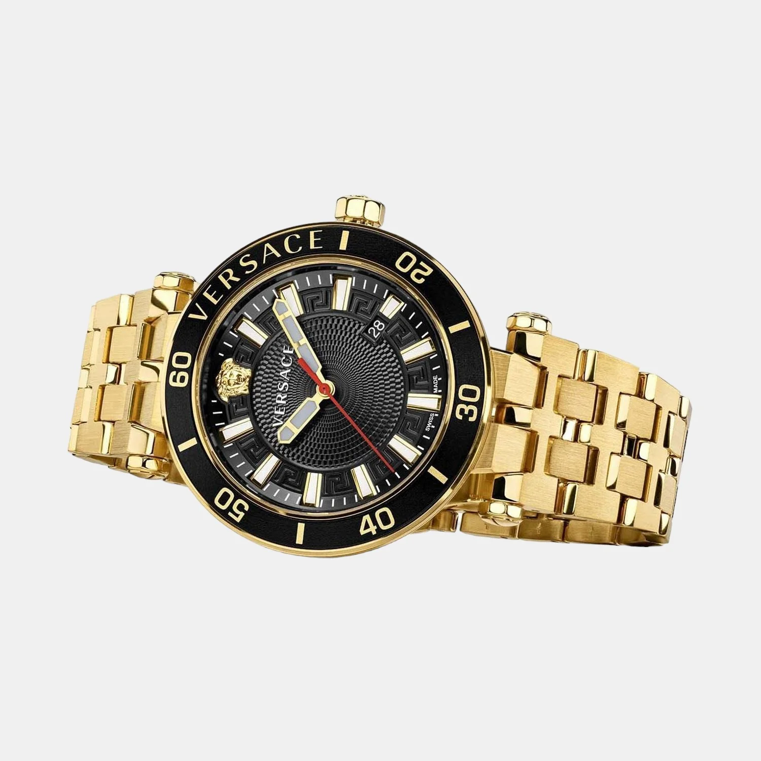 Men Quartz Black Dial Analog Stainless Steel Watch VEZ300721 - Image 4
