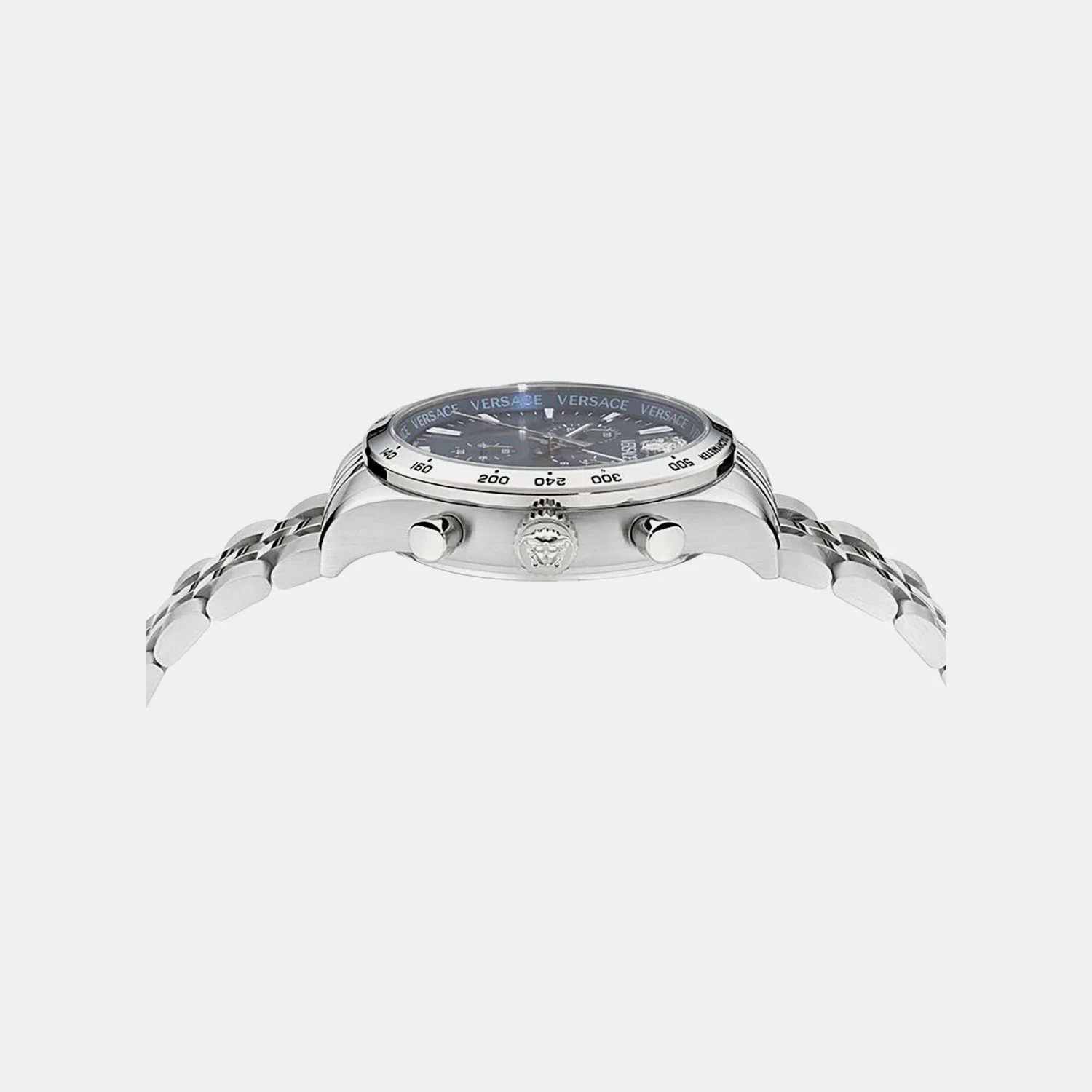 Men Quartz Blue Dial Chronograph Stainless Steel Watch VECFA0124 - Image 2