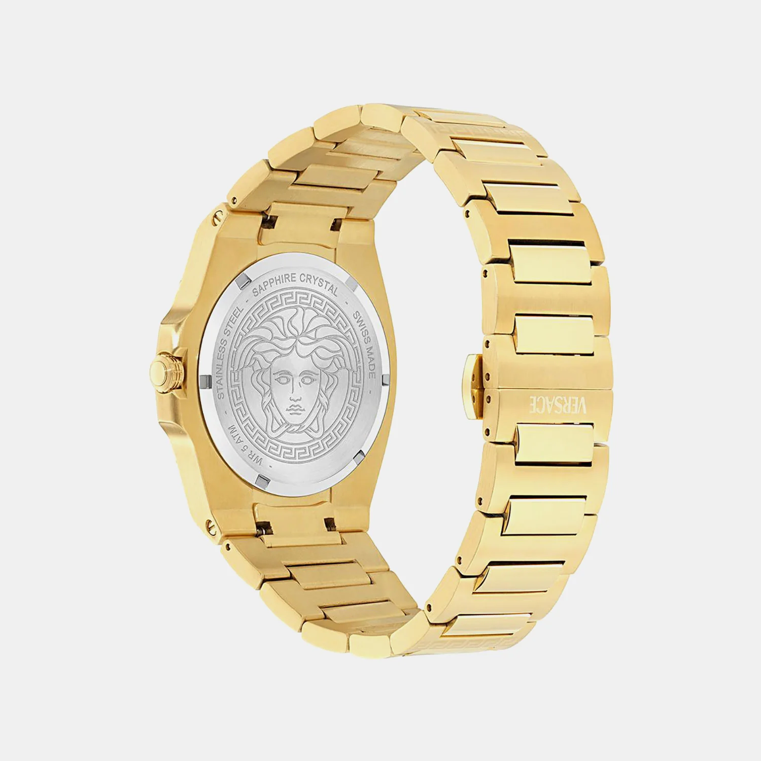 Men Quartz Gold Dial Analog Recycled Steel Watch VE0V00525 - Image 3