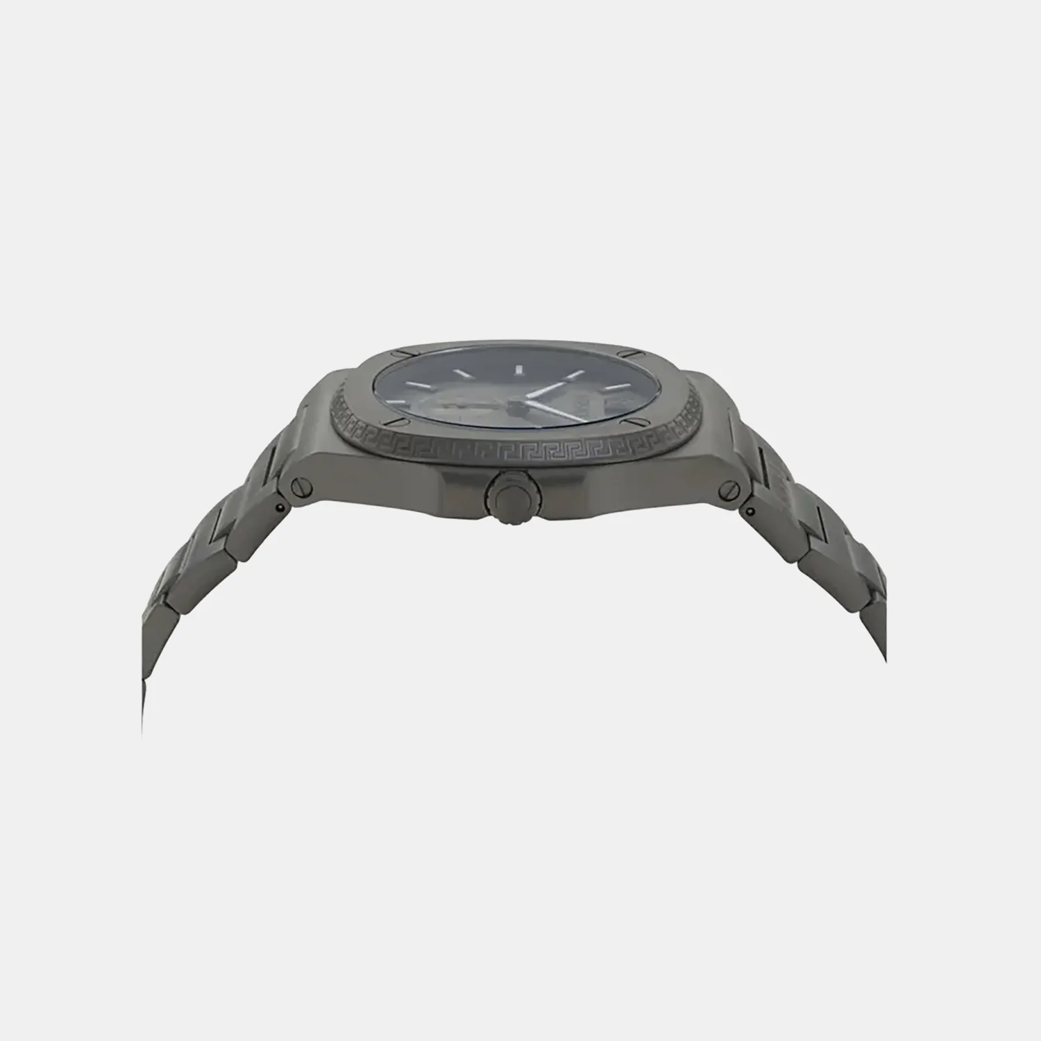 Men Quartz Grey Dial Analog Recycled Steel Watch VE0V00625 - Image 2
