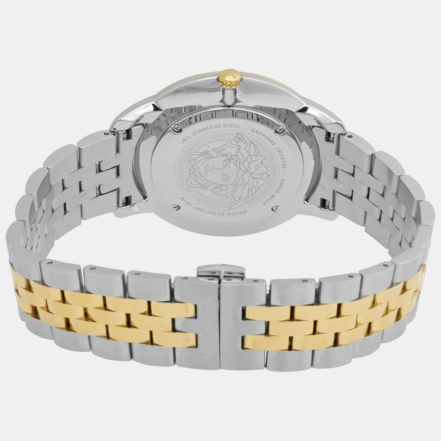 Men Quartz Grey Dial Analog Stainless Steel Watch VELQ00519 - Image 3