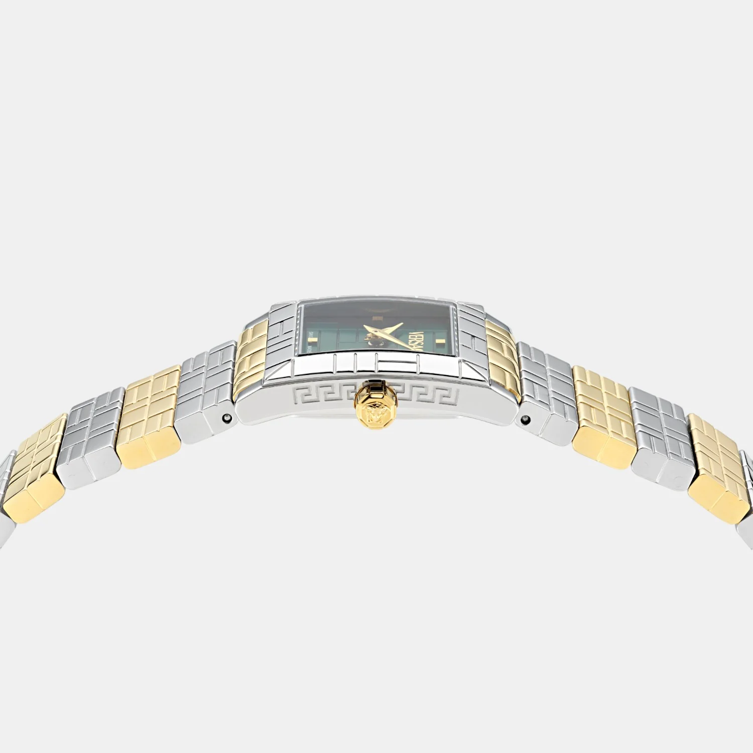 Mosaic Women Quartz Green Dial Analog Stainless Steel Watch VE9B00124 - Image 2