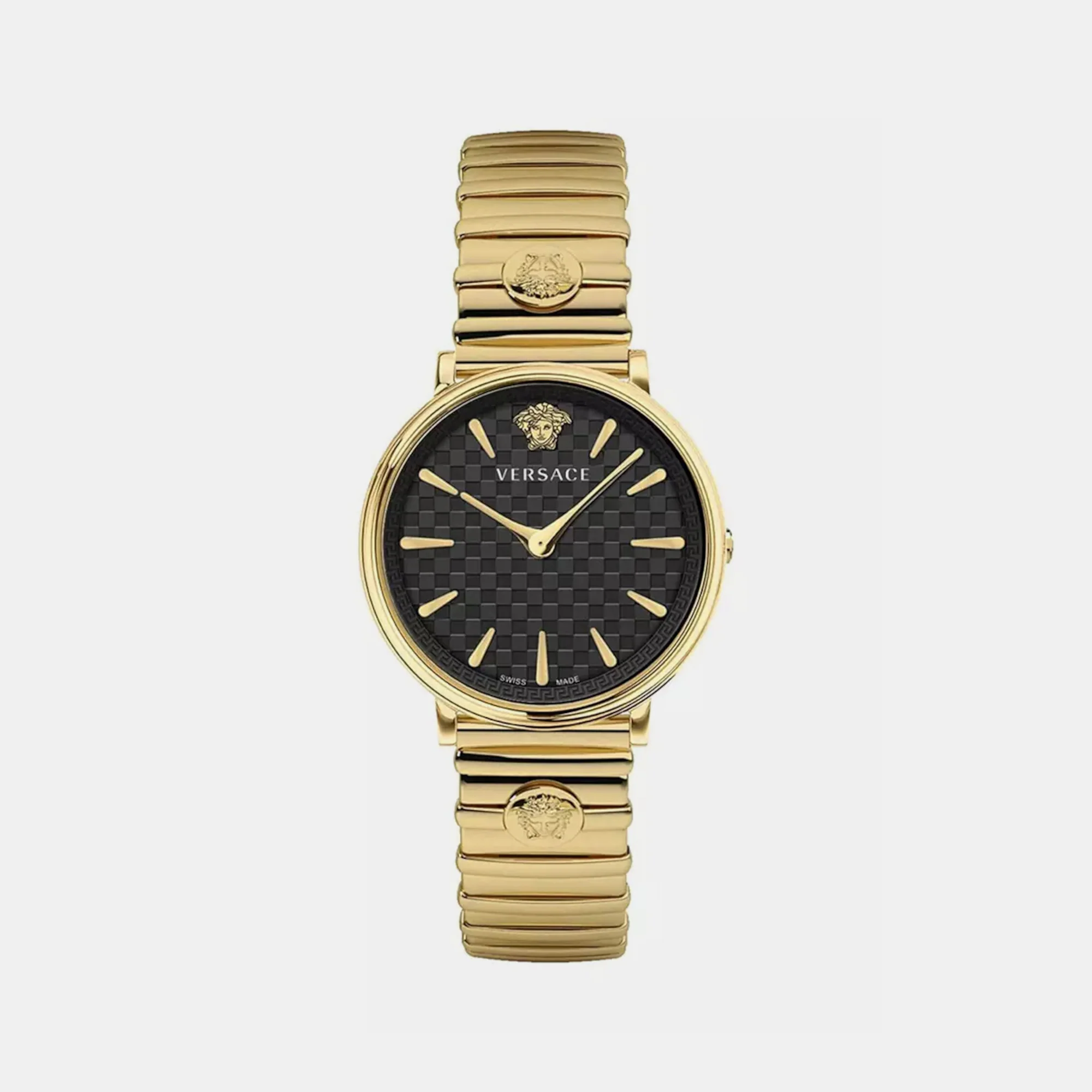 V-Circle Lady New Ed. Women Quartz Black Dial Analog Stainless Steel Watch VE8104722