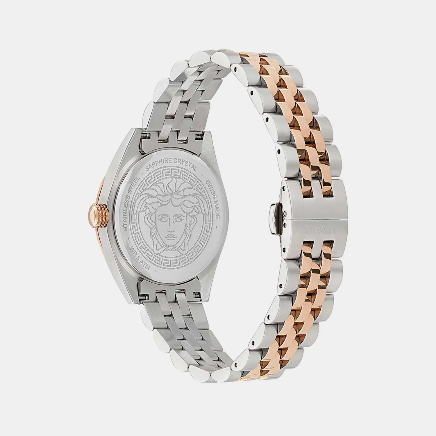 V-Code Lady Women Quartz Silver Dial Analog Stainless Steel Watch VE8I00624 - Image 3
