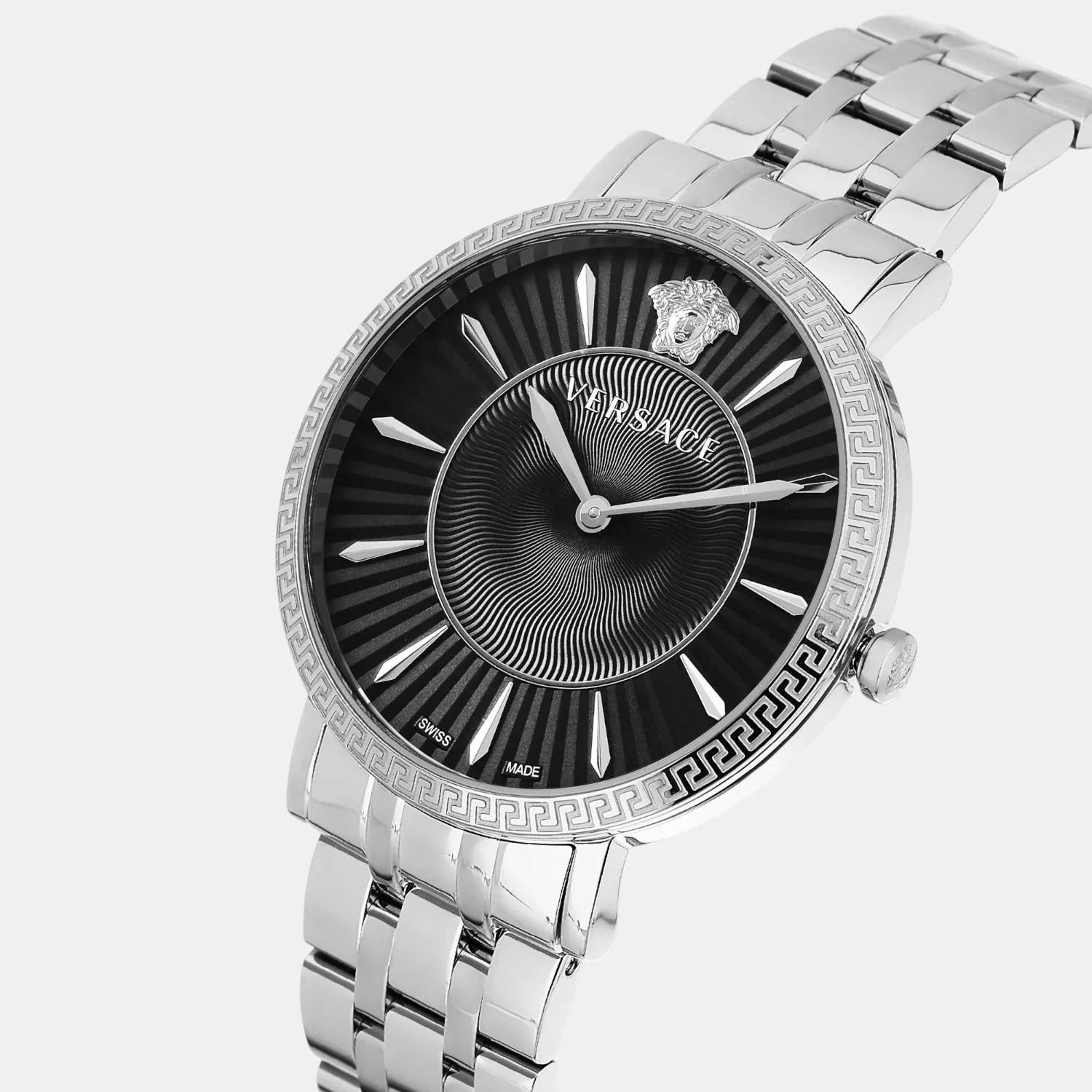V-Eternal Women Quartz Black Dial Analog Stainless Steel Watch VEJL00924 - Image 2