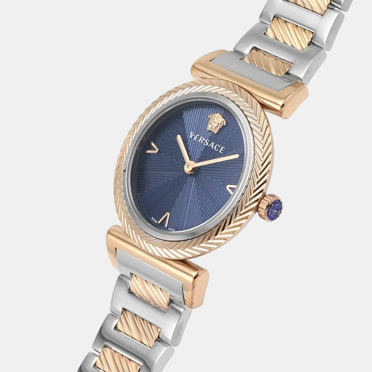 Women Quartz Blue Dial Analog Stainless Steel Watch VERE02020 - Image 8