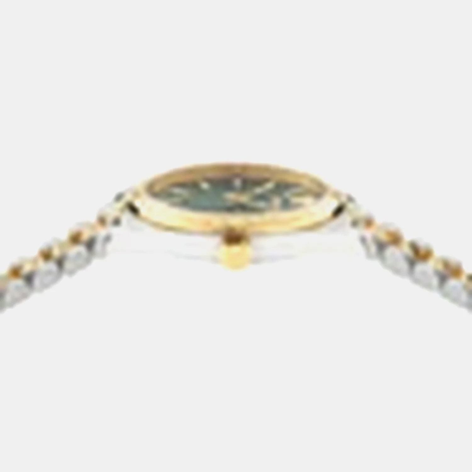 Women Quartz Green Dial Analog Stainless Steel Watch VE0E00425 - Image 3