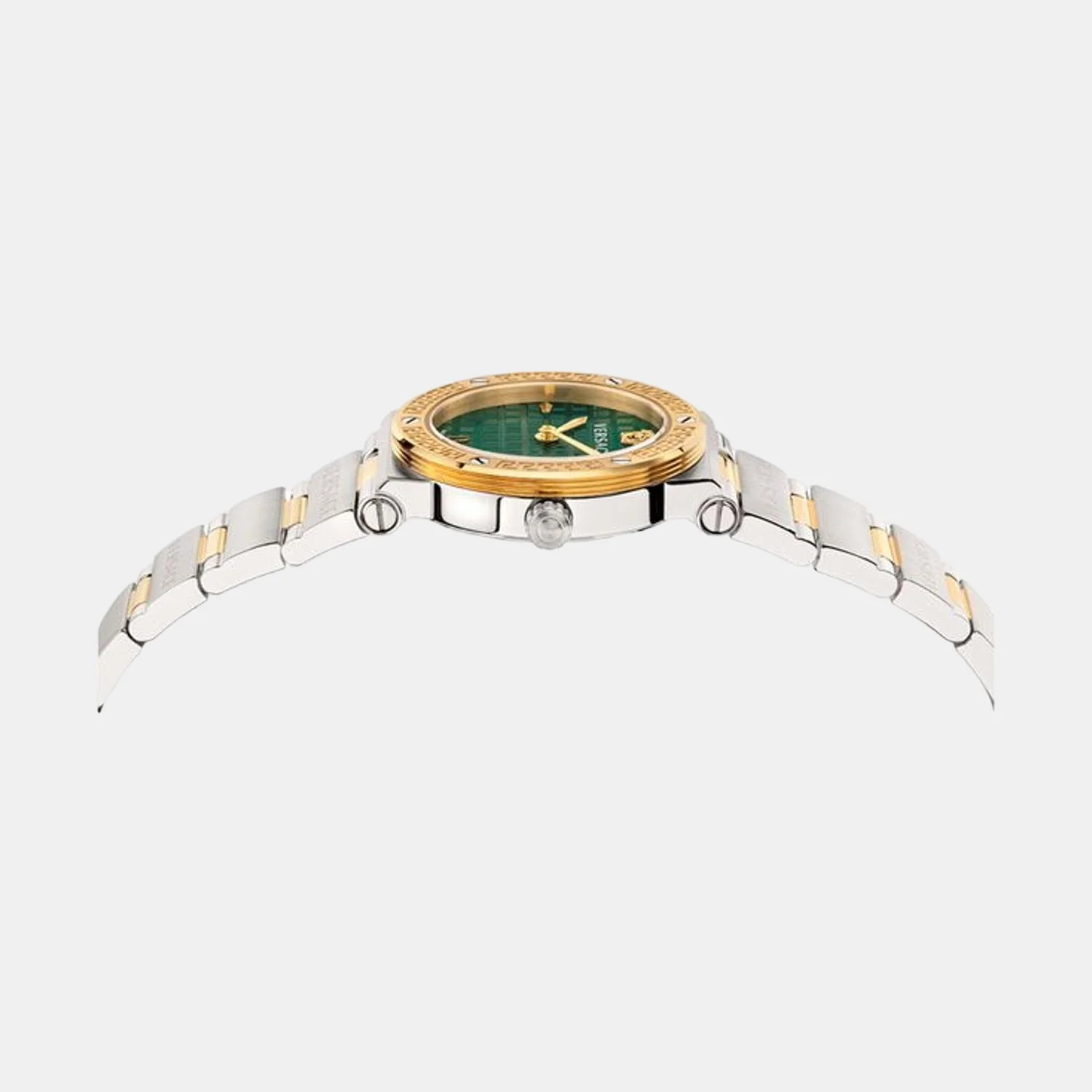 Women Quartz Green Dial Analog Stainless Steel Watch VEZ100721 - Image 2