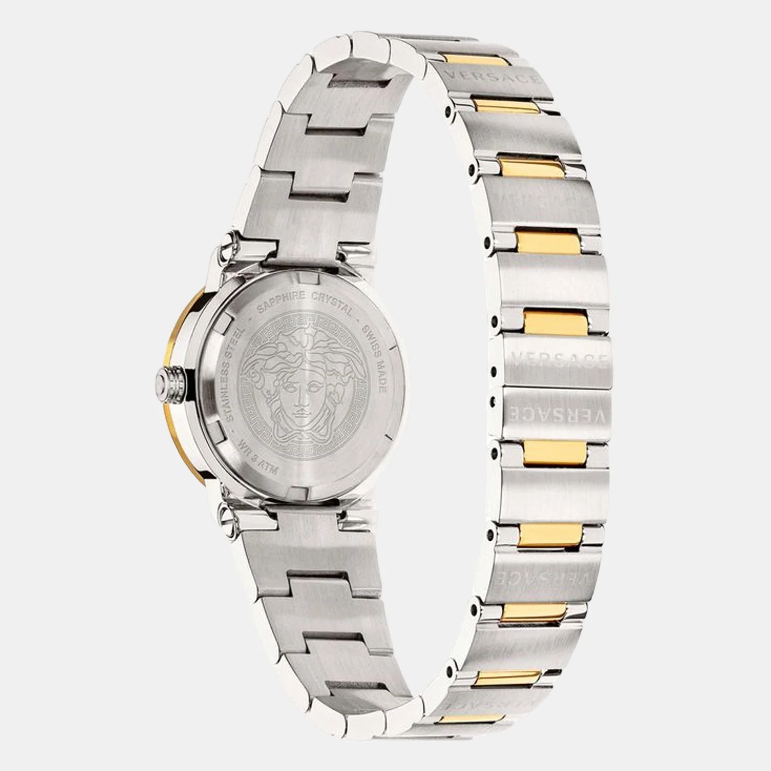 Women Quartz Green Dial Analog Stainless Steel Watch VEZ100721 - Image 3