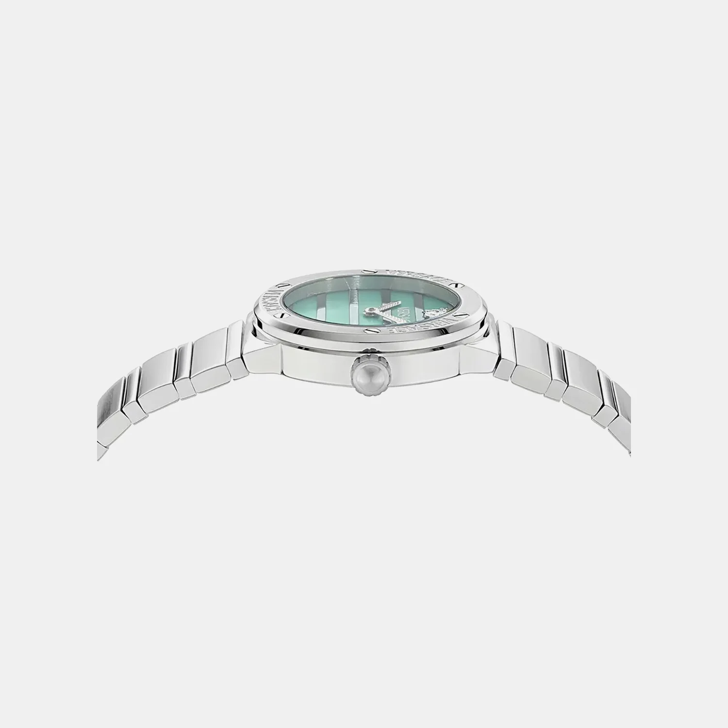 Women Quartz Tiffany Mother Of Pearl Dial Analog Recycled Steel Watch VE0S00225 - Image 2