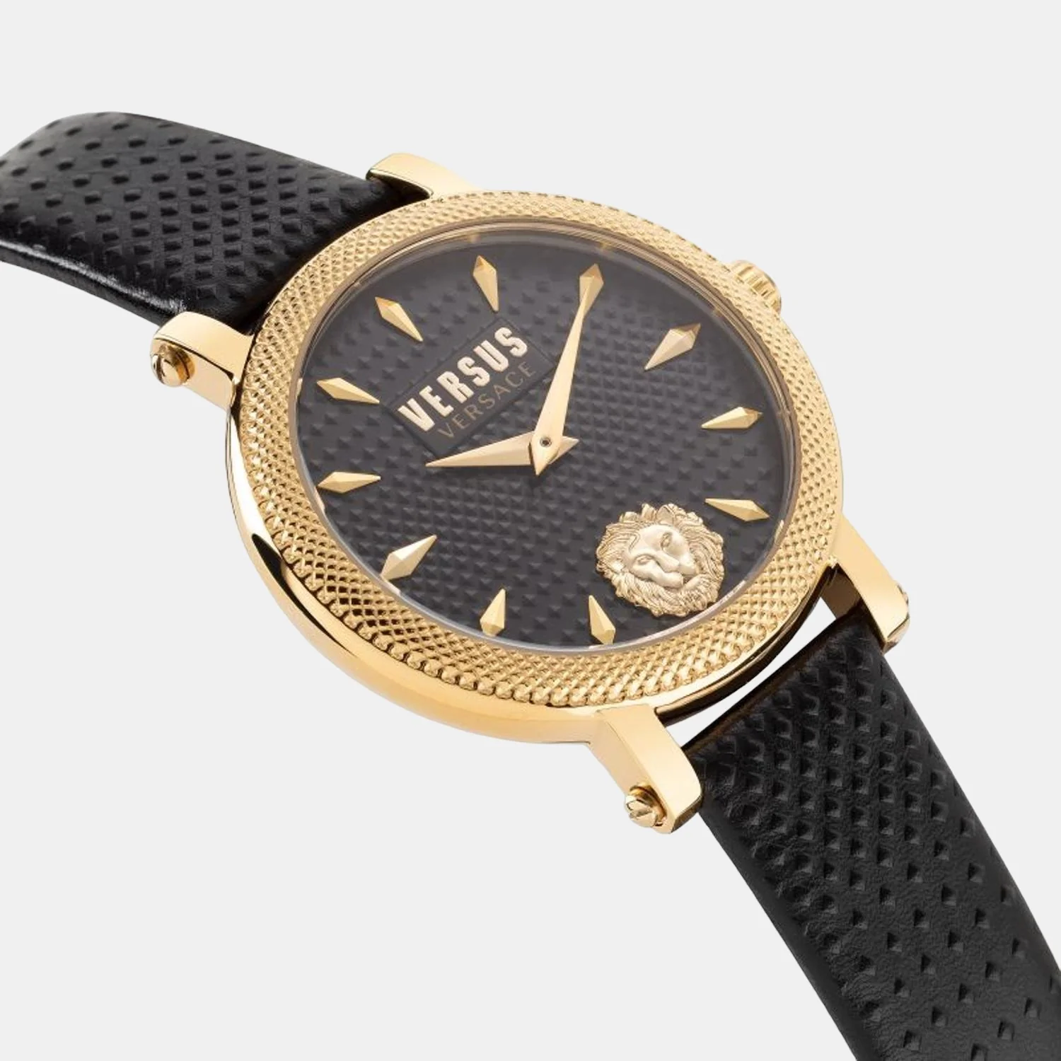 Women Quartz Black Dial Analog Leather Watch VSPZX0221 - Image 3