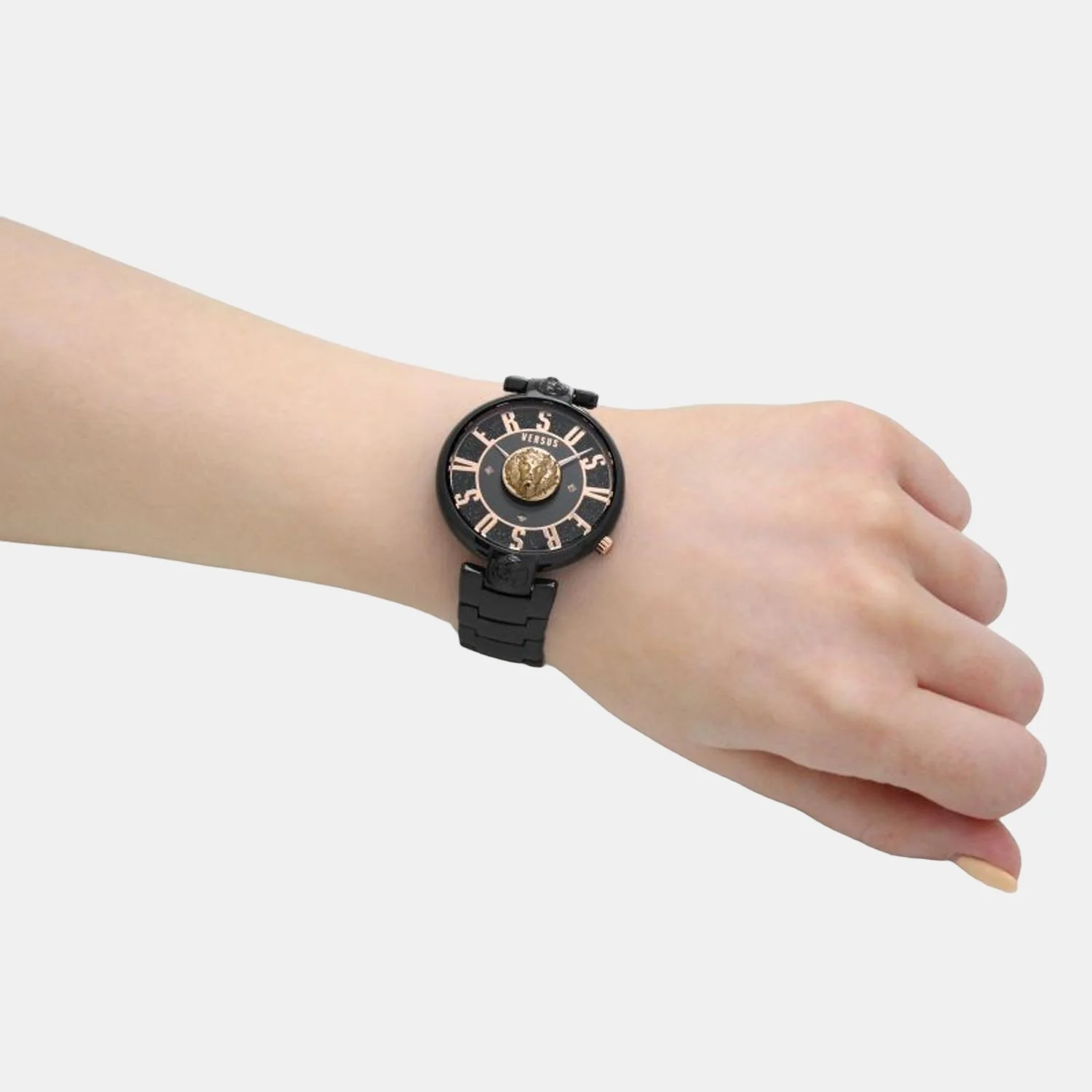 Women Quartz Black Dial Analog Stainless Steel Watch VSPVS0620 - Image 5