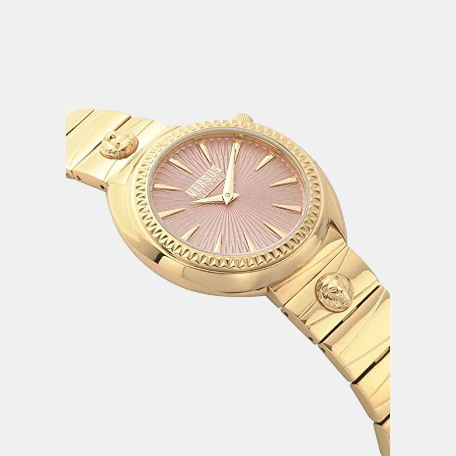 Women Quartz Pink Dial Analog Stainless Steel Watch VSPHF1120 - Image 3