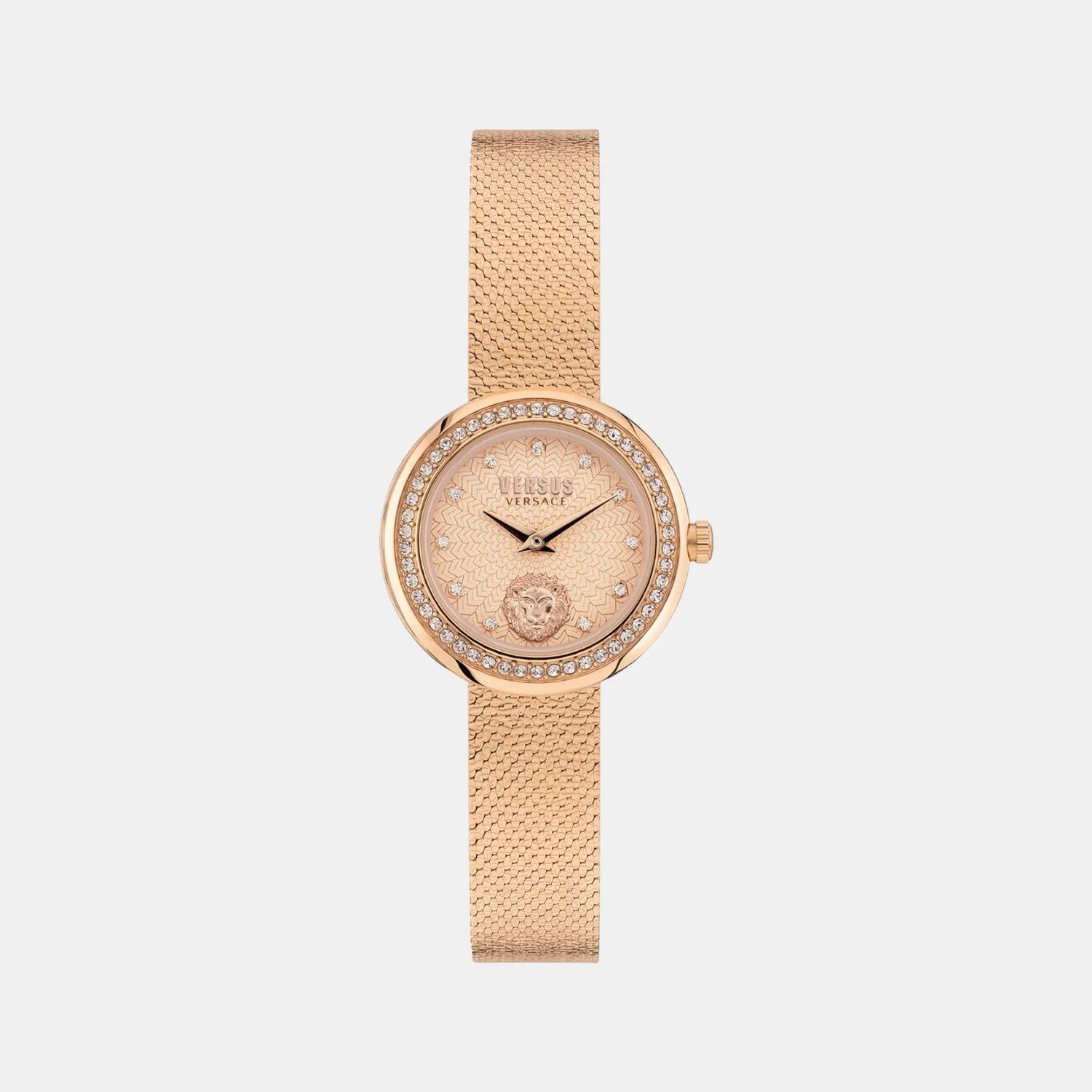 Women Quartz Rose Gold Dial Analog Stainless Steel Watch VSPZJ0621