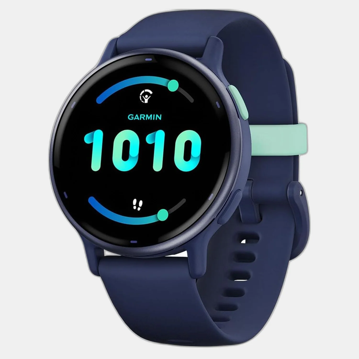 Vivo Active 5 Unisex Black Dial Digital Silicone Watch 010-02862-12 - Image 2