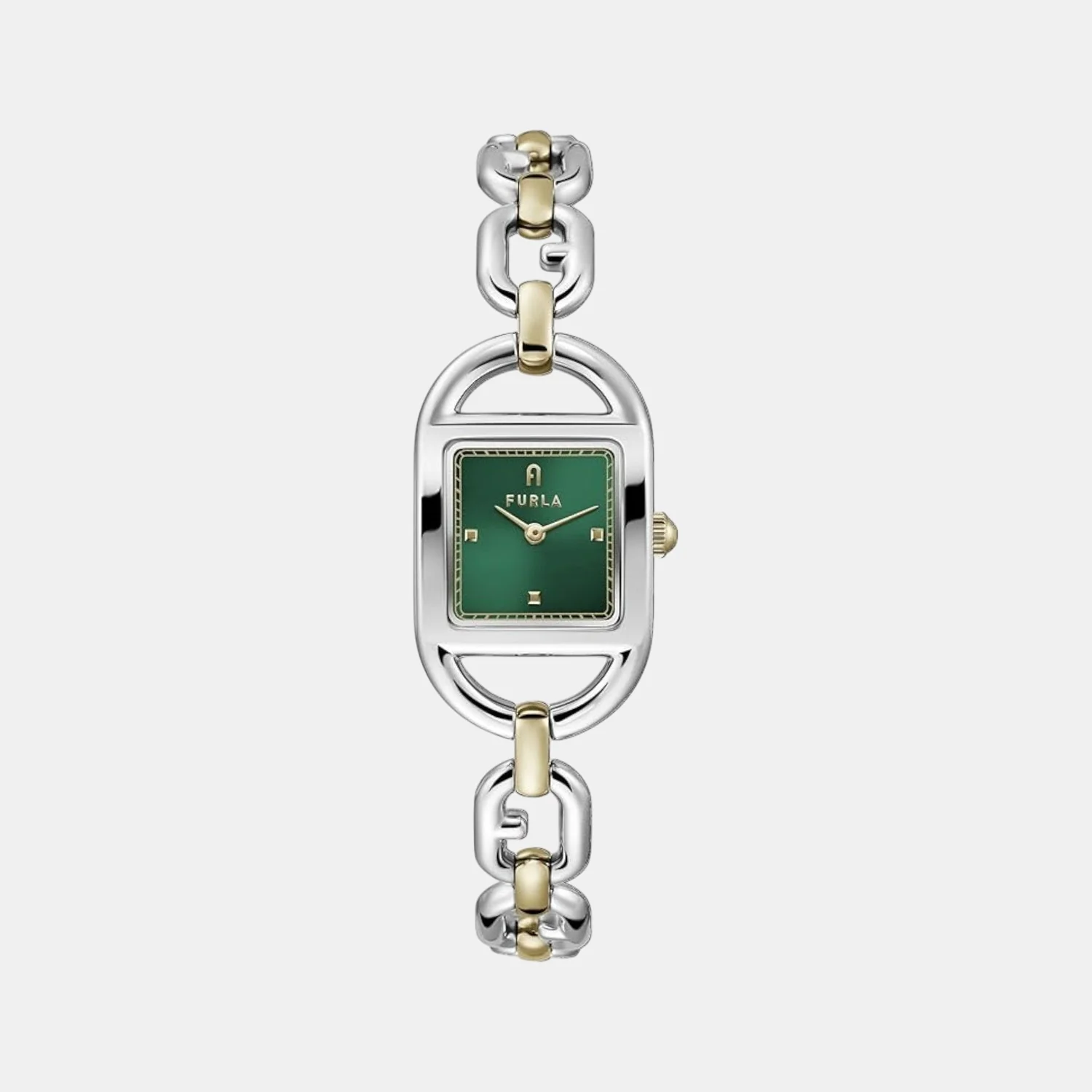 Women Quartz Green Dial Analog Stainless Steel Watch WW00026006L4