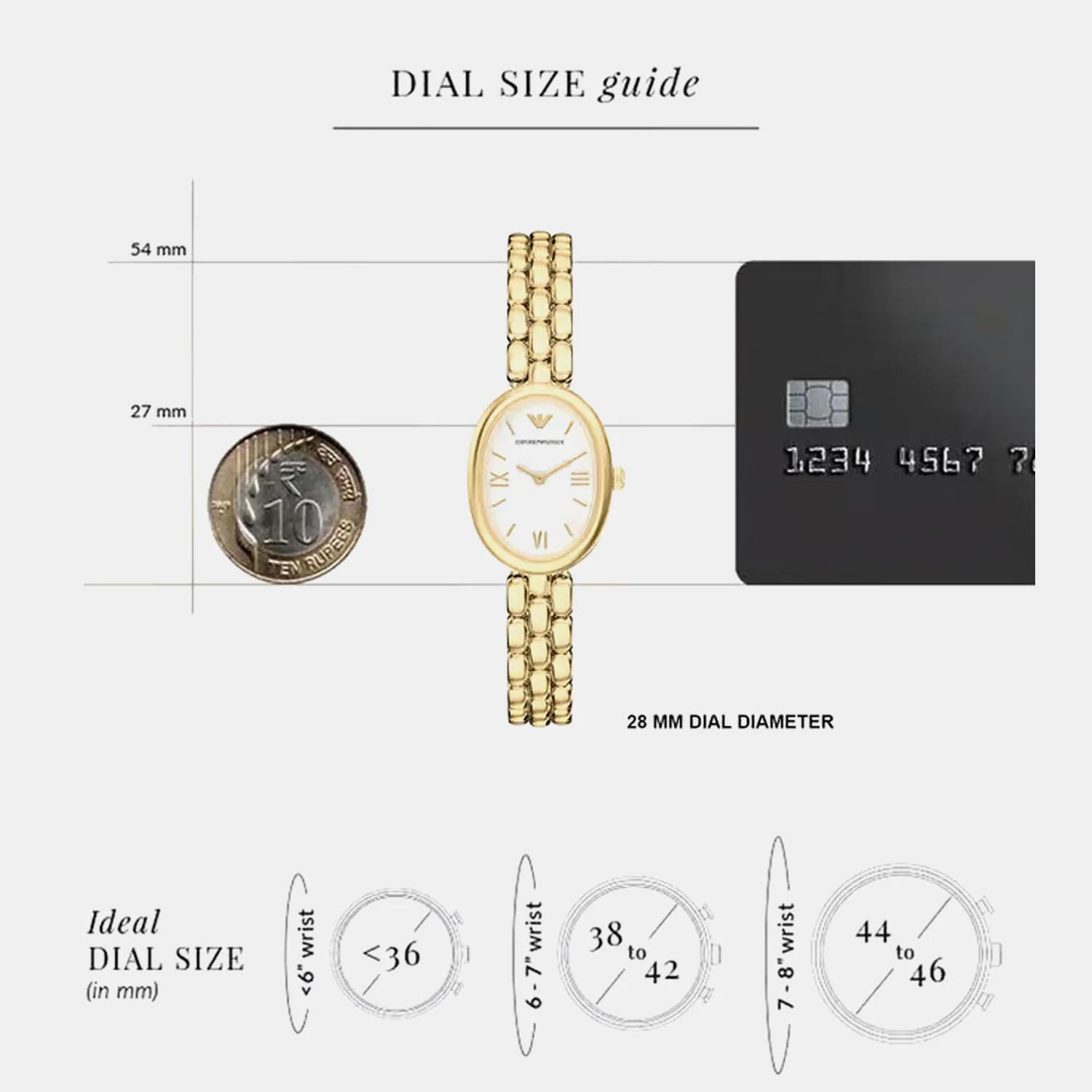 Women Quartz Mother Of Pearl Dial Analog Stainless Steel Watch AR11777 - Image 5
